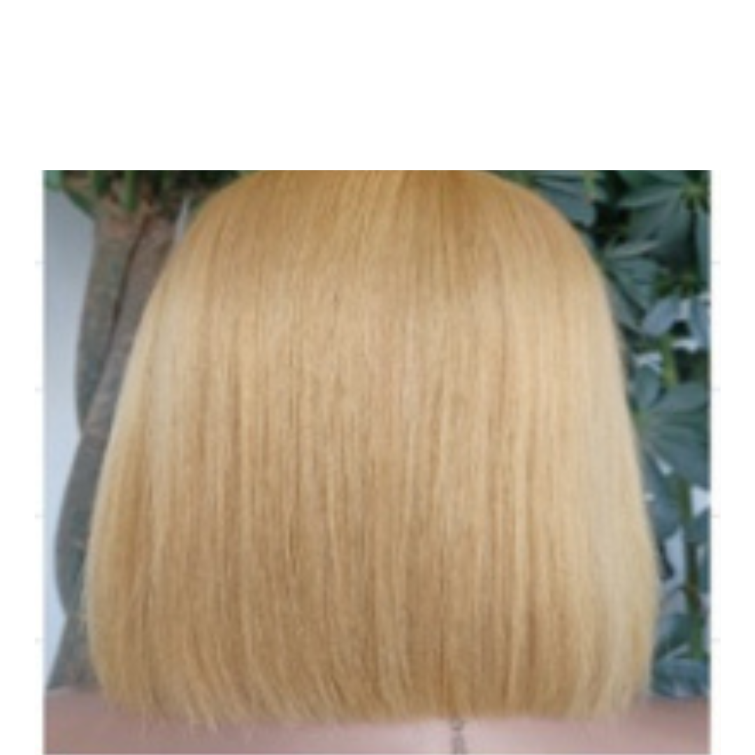 Silky Opulence 13X4 Pre-Cut 180% Density Colored Short Bob Lace Frontal Wig Heavenly LuxHair